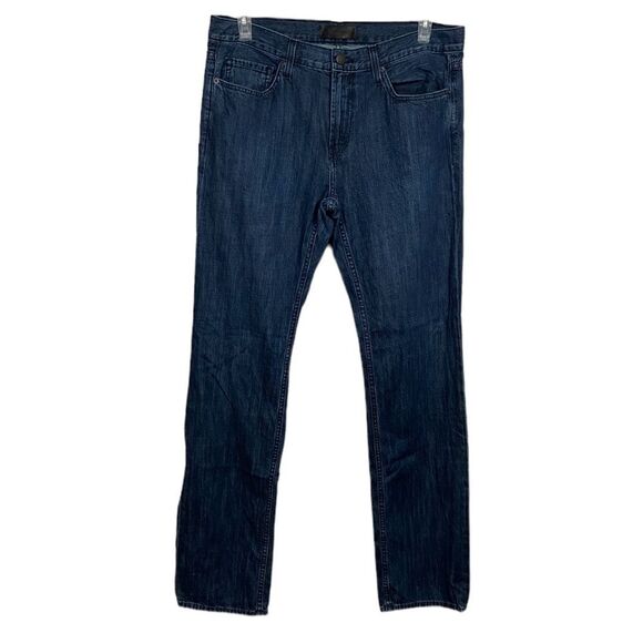 J Brand Dark Wash Kane Straight Leg Jeans - Picture 1 of 4